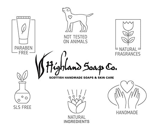 The Highland Soap Company, Органично ръчно изработени сапуни, 5,3 унции (Лемонграсс и джинджифил)