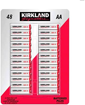 Алкални батерии Kirkland Signature 1,5 тип АА: 48 броя в опаковка