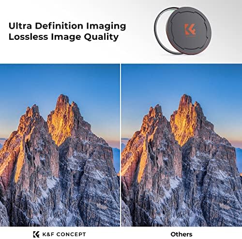 K& F Concept 52 мм Магнитен UV филтър за защита на обектива MC + Капак на филтър за обектив с 28 Многослойными покрития,