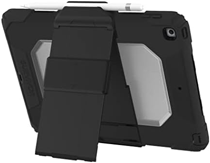 Полуверижна машина Griffin Survivor за iPad (черна), GIPD016BLK, Apple ipad 10,2 (2020 г. и 2019)