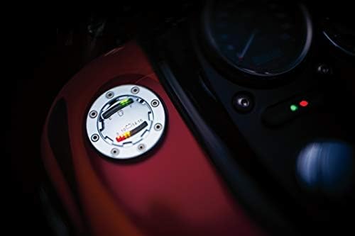Аксесоар за мотоциклет Kuryakyn 7282 Accent: Led индикатор за нивото на гориво и зареждане на батерията за мотоциклети