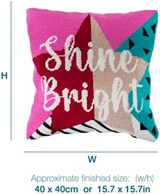 Комплект възглавници за половин бод Trimits, Shine Bright, 40 x 40 см (15,75 x 15,75 инча)