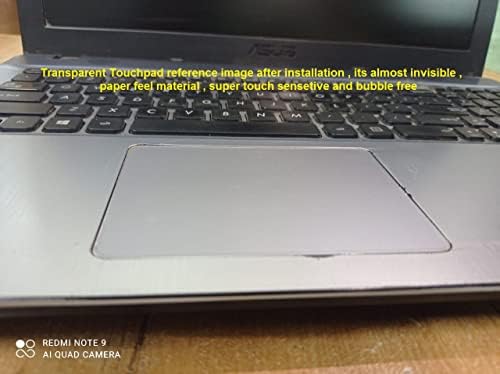 (2 броя) Защитно покритие тъчпада на лаптопа Ecomaholics за лаптоп Dell Latitude 9510 15 инча, Прозрачно Защитно