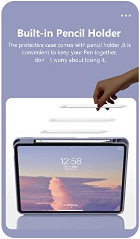Калъф за iPad на 10-то поколение с клавиатура-трекпадом, Калъф-клавиатура за iPad iPad на 10-то поколение 10,9 2022 (A2757
