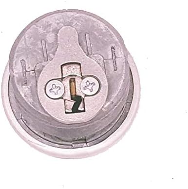Търговска брава за врати McAvory с патрон и въртящ се механизъм със стил Adams Обряд, тъмно-кафяв (2 комплекта, подходящи