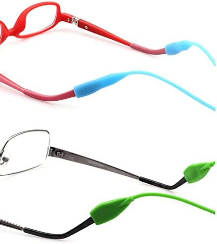 Очила на съвсем малък DBYLXMN С Неплъзгащи Спортна Силиконова Дълга Фиксирана на Веригата, Точки На Въже, Аксесоари За Очила,
