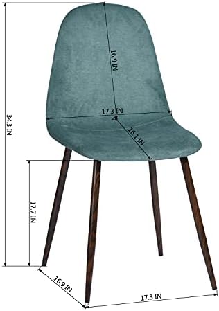 Мебелен Комплект от 4 теми, Тъканно Страна, Удобна Седалка за Съвременната стаите в Средата на века, с мека