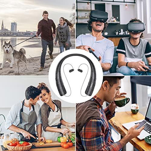 Високоговорител за слушалки Bluetooth 2 в 1 Безжични Слушалки Bluetooth с шейным каишка, Носене Високоговорител с Разтегателен слушалки, Високоговорители съраунд 3D-стереоз?