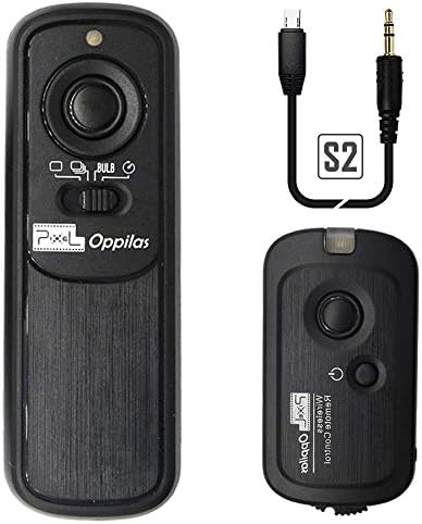 Pixel RW-221 S2 DSLR Безжичен Спускане на Затвора Кабелна Таймер Дистанционно Управление за камери Sony A7 A7II A7R A7RII A7S A5000 A5100 A6000 A6300 A6400 A6500 A6600