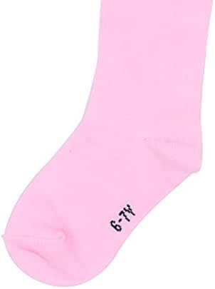 Flyusa FZBNSRKO/ 1 Чифт Памучни Чорапи до Коляното за Малки Момичета И Момчета, Футболни Чорапи, Командни