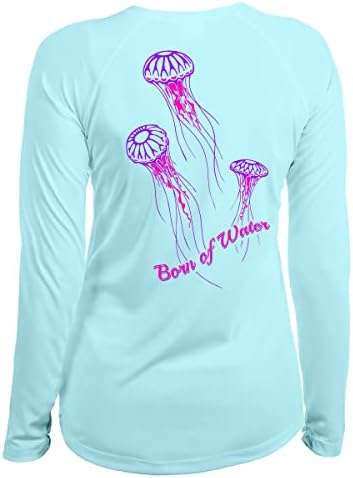 Риза за гмуркане Born of Water Jellyfish: Дамски, с дълъг ръкав UV UPF + 50