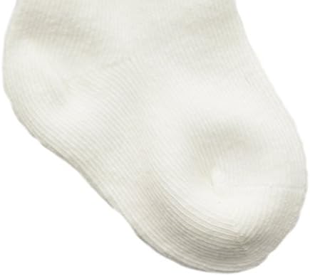 Чорапи Sierra Унисекс За Новородени Памучни Безшевни Чорапи с пръсти, 6 Двойки и 3 двойки С въртящи белезници