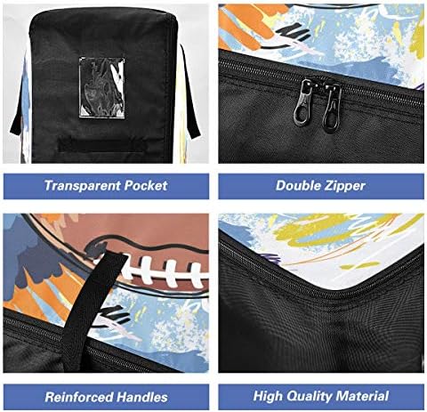 N/A Чанта за съхранение на дрехи Под Завивките - Организаторите за американски Футбол и Ръгби Голям Капацитет,