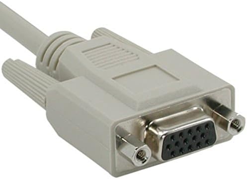 Удлинительный кабел за монитор C2G 02718 Economy HD15 SVGA Male-SVGA Female, бежов (10 Фута, 3,04 метра)