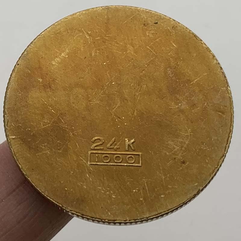 Китайската Златен Медал Манга Колекционерски Монети Благоприятни Монети Златните Монети, Занаятчийски Монети Възпоменателни