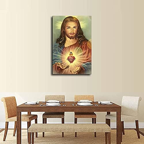 ЙОСОН, Католическата Изображението на Свещеното Сърце на Исус, Плакати, Картини, Декорация, Стенно Изкуство, Без рамка