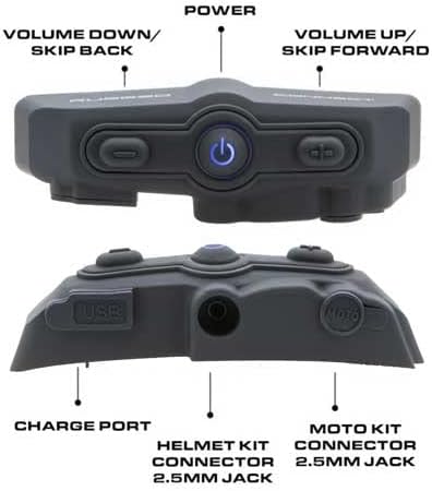 Здрава радиовръзка, Мотоциклети Bluetooth-каска слушалките с висококачествени стерео високоговорители и гъвкава микрофонной