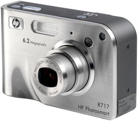 Цифров фотоапарат HP Photosmart R717 6,2 Мегапиксела с 3-кратно оптично увеличение