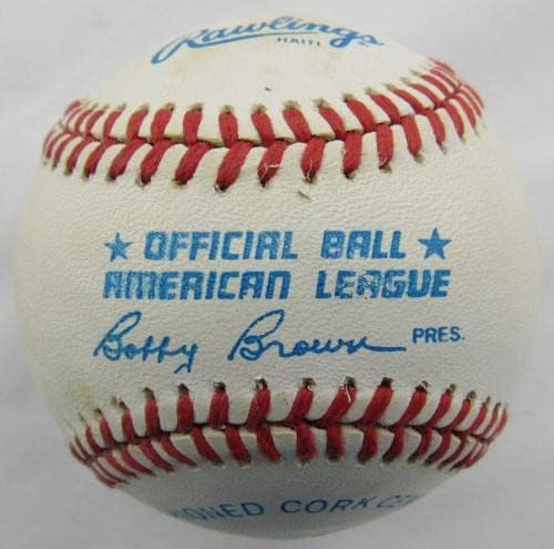 Хосе Canseco Автограф с Автограф Rawlings Baseball B109 - Бейзболни Топки С Автографи