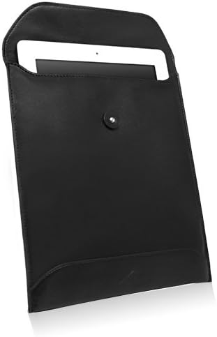 Калъф BoxWave за Huawei MatePad Pro 5G (калъф от BoxWave) - Кожен пакет Nero, флип-надолу на кутията в стил кожа кесията за Huawei MatePad Pro 5G