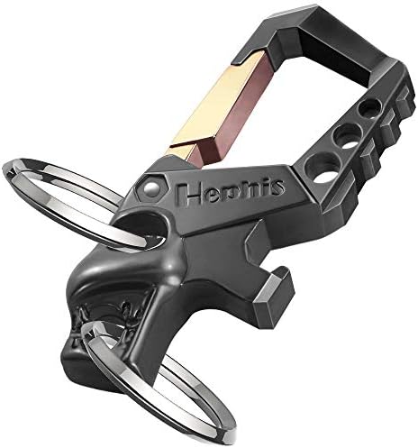 Отварачка за бутилки Hephis Heavy Duty Key Chain, Автомобилни Ключодържатели с Карабинер за мъже и Жени