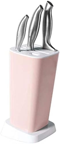 WPYYI Розово Държач за Ножове - Стелажи За Съхранение на кухненски Прибори, Кухненски Многофункционален Пластмасов