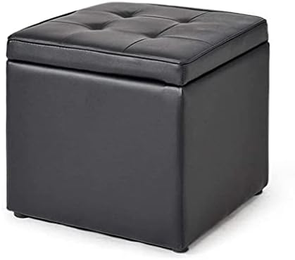 Универсален Обикновен Стол, Креативен Модерен Кутия За Съхранение, Квадратен Коридор С Подплата от Изкуствена Кожа, Пейка