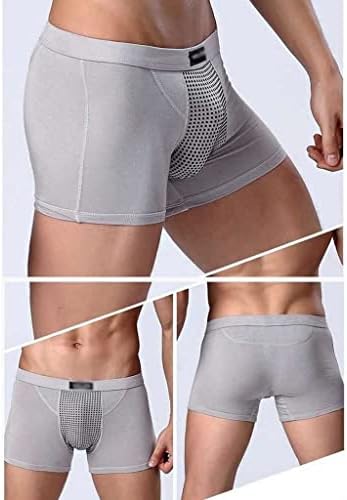 XSION Мъжки къси Панталони-Боксерки С U-Образно Деколте, къси Панталони за Терапия на Простатата, Увеличаване на Магнитното