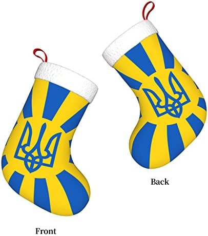 Сладки Варфариновые Украински Коледни Чорапи, Украшения за Елхи, Коледни Чорапи за Коледно парти, Подаръци 18 Инча