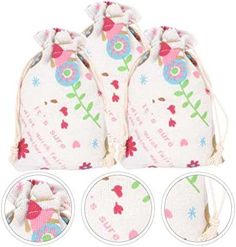 Didiseaon 10 бр. Великденски Чанти на съвсем малък, Цветни Подаръчни Торбички, Вечерни Сувенири, Торбичка за Бонбони,