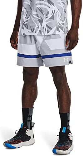 Мъжки Базова Тканая баскетболно къса тениска Under Armour 7 инча