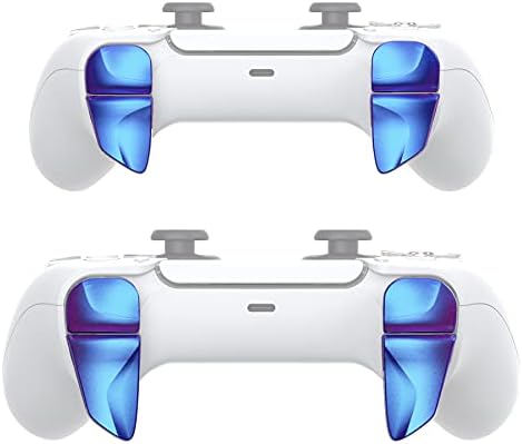 Пълнители Раменни бутони PlayVital за контролер PS5, Пълнители броня за контролер PS5 - Син