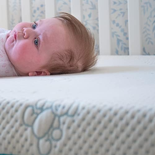 Матрак за бебешко креватче SleepOvation, Дишащ Матрак за бебешко легло с Матрак за бебешко легло с намалено налягане, е Произведен в САЩ от безопасни материали, на два ета