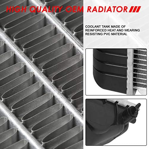 [34 Основната] DPI 2316 Фабрично 1-Ред Радиатора за охлаждане, и е Съвместим с пикапом Chevy GMC серия C/K Tahoe C35 5.0 5.7 L L V8 MT 95-00, алуминиев жило