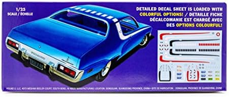 MPC 1974 Plymouth Road Runner - комплект за Кола в мащаб 1/25 - Сглобяеми Стари Превозни Средства за деца и възрастни