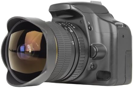 Сверхширокий обектив Bower SLY358OD 8 mm f/3,5 Рибешко око, за цифрови фотоапарати Olympus 4/3
