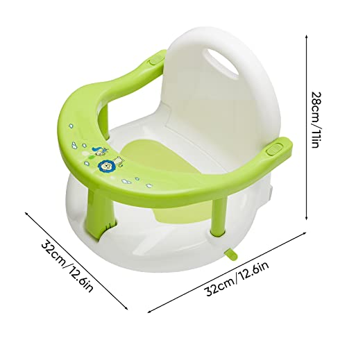 Детската седалка за вана - Сгъваем Детски стол за баня, Нескользящее Детско столче за вана за Бебето седеше, Съраунд