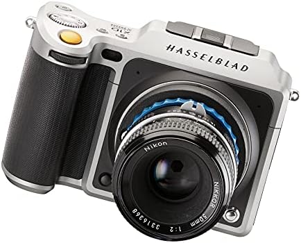 Адаптер Novoflex HAX/ATAKA за обективи на Nikon към Hasselblad X-Mount (X1D) с възможност за регулиране на апертура, черен
