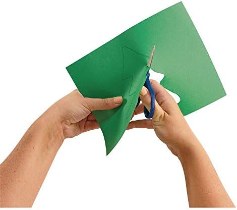 Цветна Плътна хартия, Ярко зелено, 9 x 12, 200 Листа, Дебела Плътна хартия, Занаяти, Изкуство, Рисуване, Оцветяване,