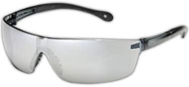Защитни очила Портал Safety 448M Starlite в квадратна рамка - Сив лък тел, Сребърни Огледални лещи