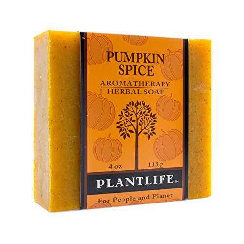 Сапун Plantlife Тиква Подправка в 6 опаковки - Овлажняващ и успокояващ сапун за вашата кожа, Изработено е ръчно с използването