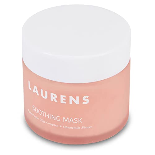 Успокояваща маска От Skincare By Laurens - Козметична Маска за лице С Комплекс от глина, лайка, Екстракт от