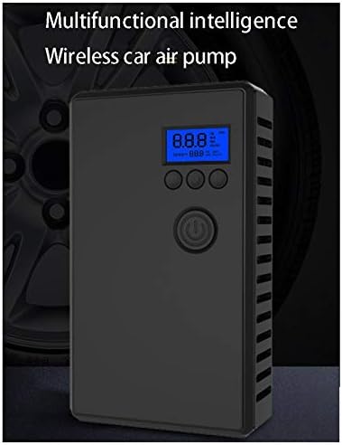 TWDYC Преносим Надуваем Помпа Автомобилен Въздушен Компресор Интелигентен Цифров Датчик за Налягане в Гумите Автоматично