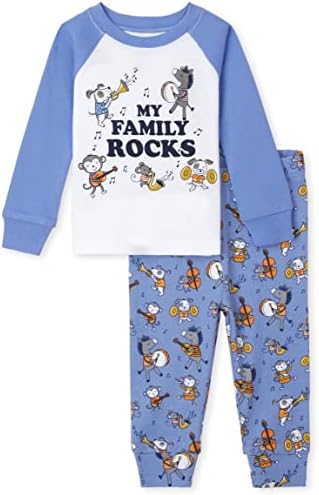 The Children ' s Place /Пижамные комплекти от 2 теми от памук, Монтиране Топ и Панталон с дълги ръкави