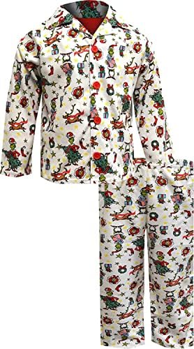 Традиционен пижамный комплект за деца The Гринч Момчета от 2 теми