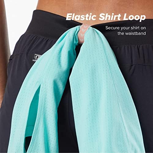 Спортни къси панталони KORSA Прегръдка 5 2.0 за жени с джобове | Леки, Отводящие влагата и с къса подплата | за джогинг, йога,