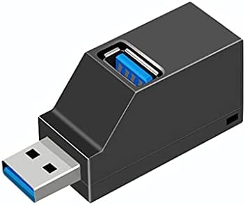 WPYYI USB 3.0 Хъб Адаптер Удължител Мини-Сплитер Кутия за КОМПЮТЪР, Лаптоп, Мобилен Телефон, Високоскоростен U Четец на дискове (Цвят: B)