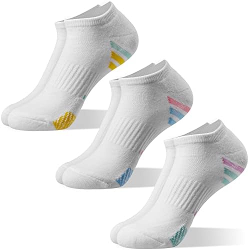 Спортни чорапи за бягане с подплата, за момчета и момичета ECOEY No Show Multipack