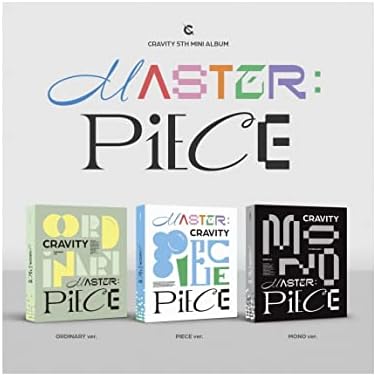 CRAVITY - 5-та майстор-мини-албум: CD PIECE MASTER PIECE + Допълнителни фотокарточки (версия ПИЕСА)