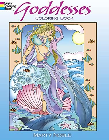 Dover Publications-За Награда-Книжка За Оцветяване Богиня